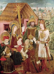 Adoration of the Magi by Pedro García de Benabarre